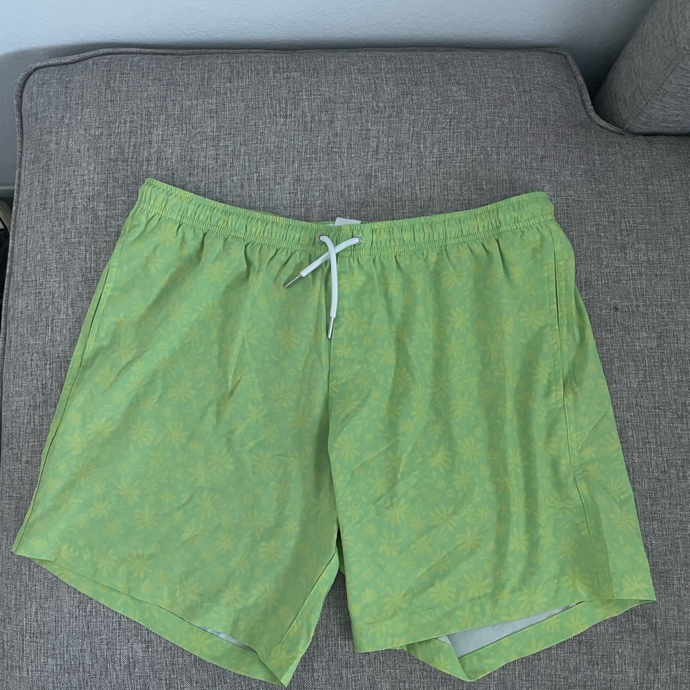 Kulani Kinis Light Green Swim Trunks